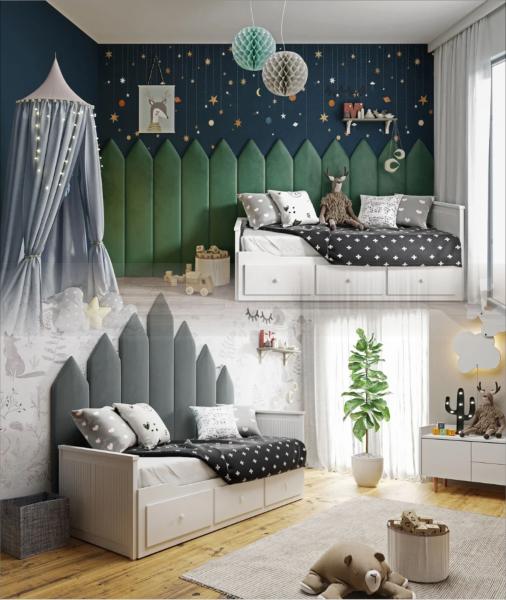 Wandpolster Wandkissen Neu Designen - Gestalten - ( Sonderanfertigung )  Restaurants, Kinderzimmer, Wohnzimmer, Office, Schlaffzimmer